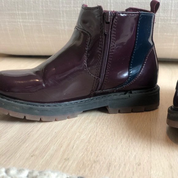 Zara Ox Blood Boots - Picture 4 of 5